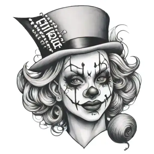 Gangster Girl Clown