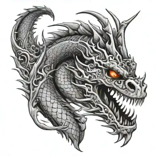 Sea Dragon Breathing Fire