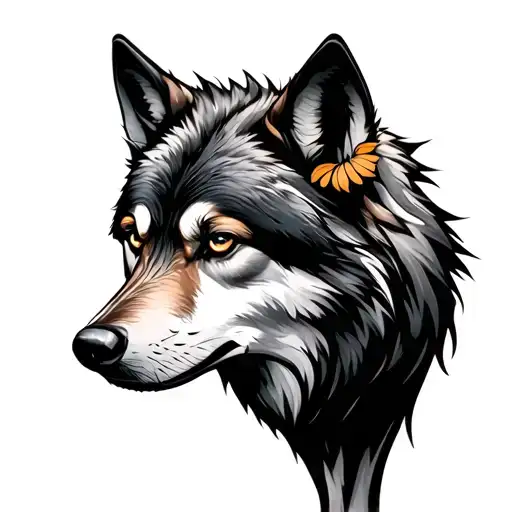 Tech Meets Nature Wolf