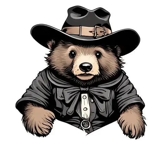 Traditional American Style Paddington Bear