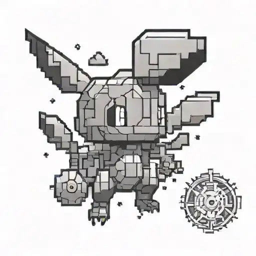 Pokemon Blue Pixel Art