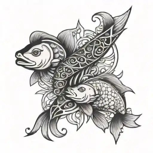 Pisces Sign Combined