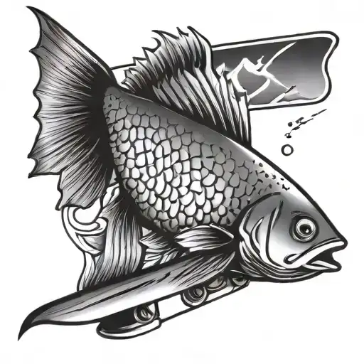 Fish And Snowboard Season