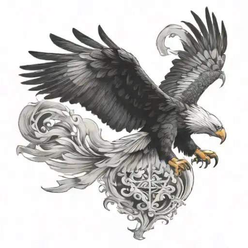 Eagle Flying