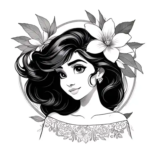 Disney Jasmin Finline