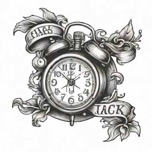 Time Clock Baby Name Jack
