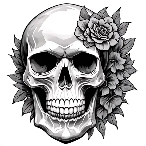 Mexican Mythology Skull