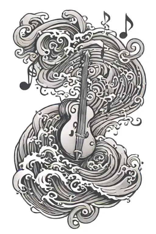 Music And Water Waves