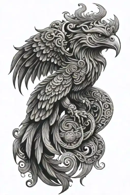 Mayan Phoenix Rising