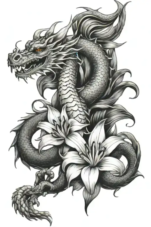 Dragon And Lilly