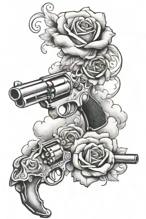 Clouds Rose Guns Gangster