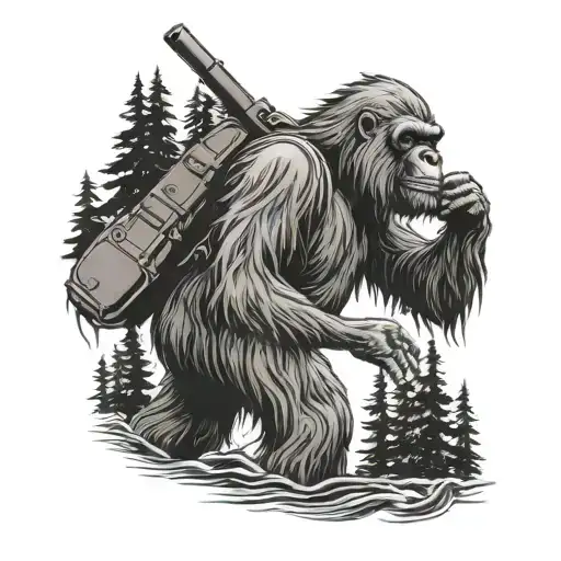 Sasquatch Holding Static Line