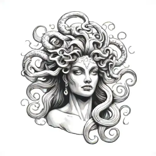 Gorgona Medusa For Hand