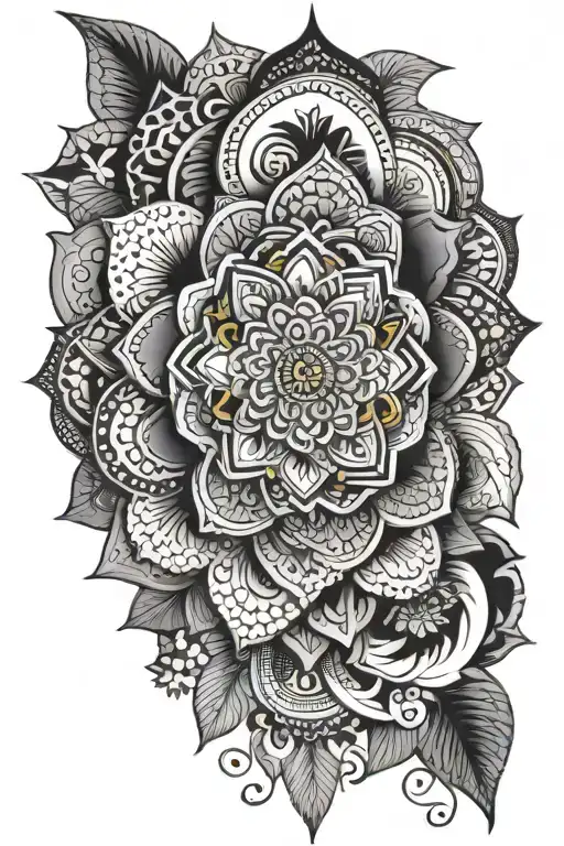 A Lot Of Different Mandalas