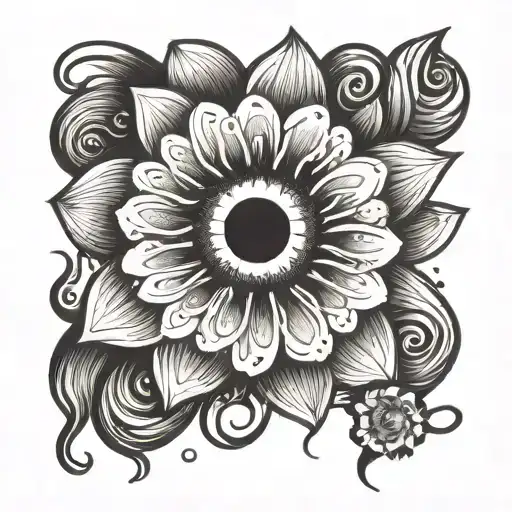 Murakami Flower But Sad And Broken Instead Of Smiliing