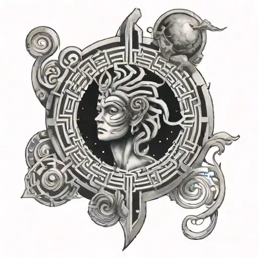 Labyrinth And Galaxy