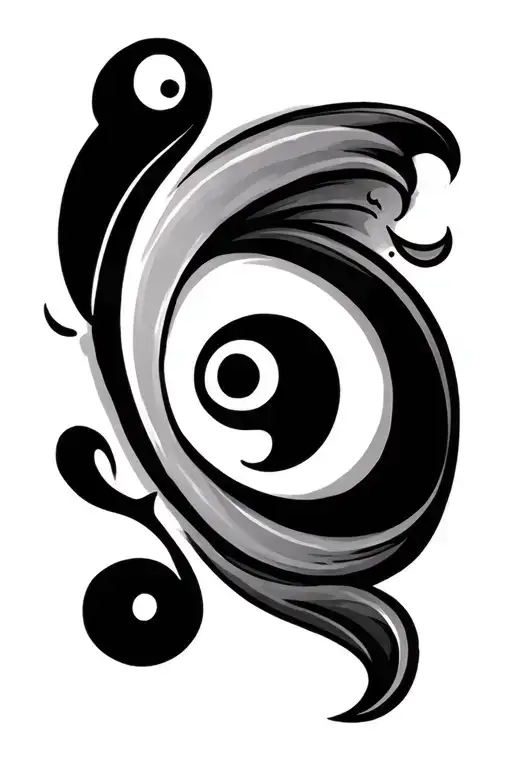 Semicolon Tattoo For Man On Neck