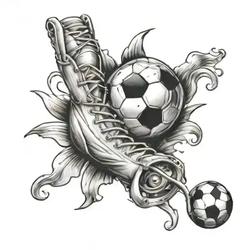 Pickle Whistling Music Notes Ju Ggling A Soccer Ball