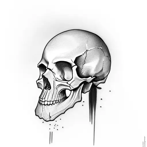 Skull Covering Ears
