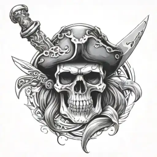 Piratesof The Carribean Skull Hand Holding