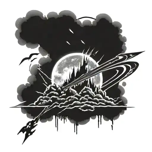 Ff7 Meteor And Akatsuki Cloud