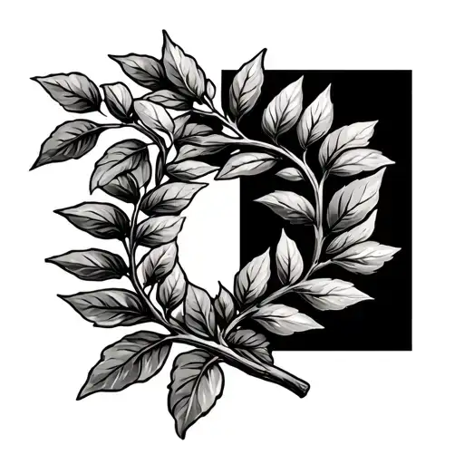 Two Branches Of Laurel Add More Ancient Greece