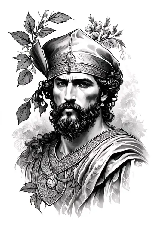 Sicilian Medieval Men Tattoo Realism Style