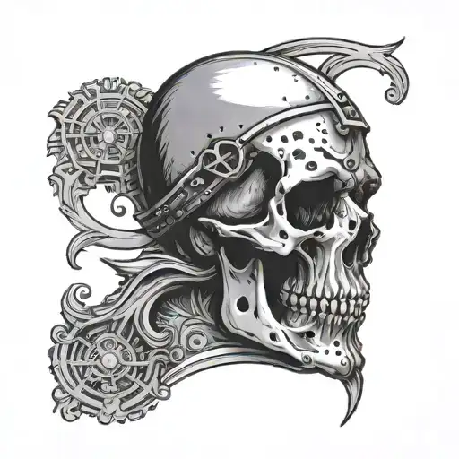 Fool Tarrot Card With Bullet Hole Through The Head