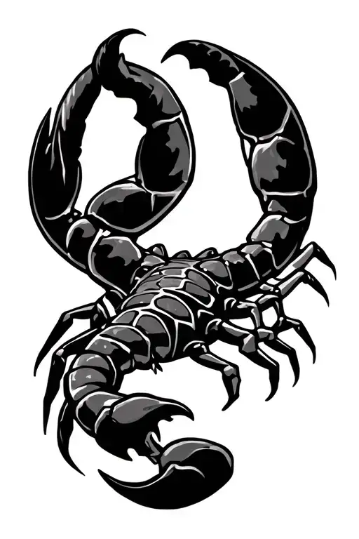 Celtic Scorpion Crawling