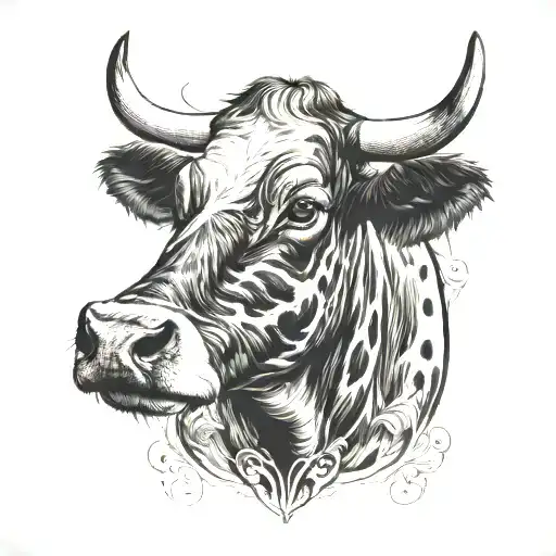 K L S Branding Cow