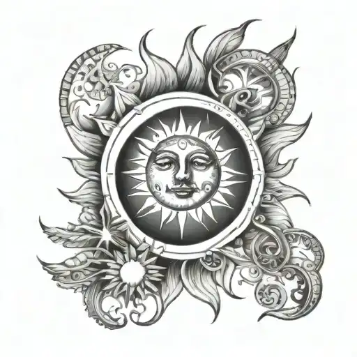 Less Realistic Sun And Moon Seperated