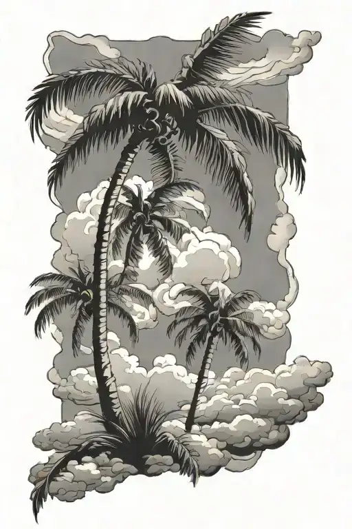 Palm Tree Clouds