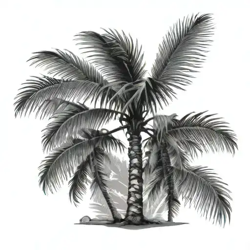 Single Palm Tree