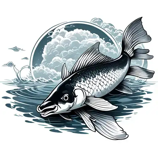 Koi Carp Heaven Fisherman