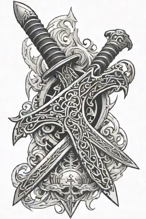 A Sword Cybersigilism With Occult