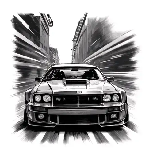 Senna's Car Speeding