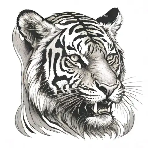 A Roaring Tiger