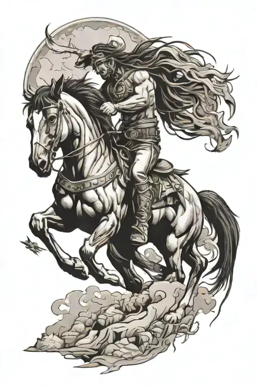 Crazy Horse Little Big Horn Battle Scene