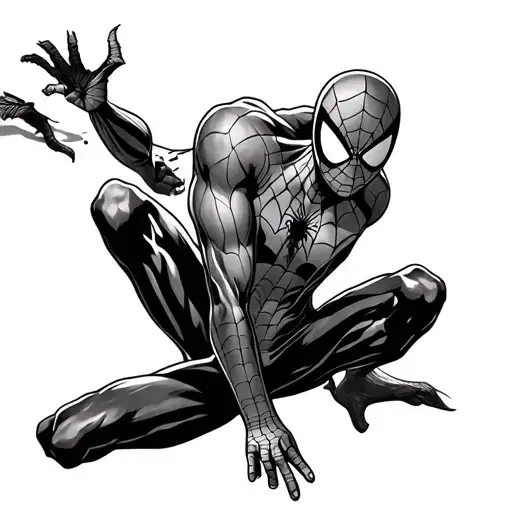 Spiderman Tattoo Tribute To Son