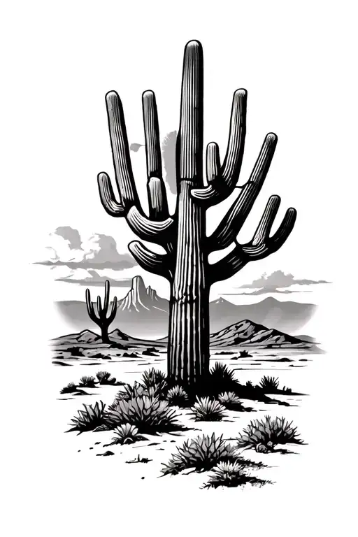 Arizona Desert Scene