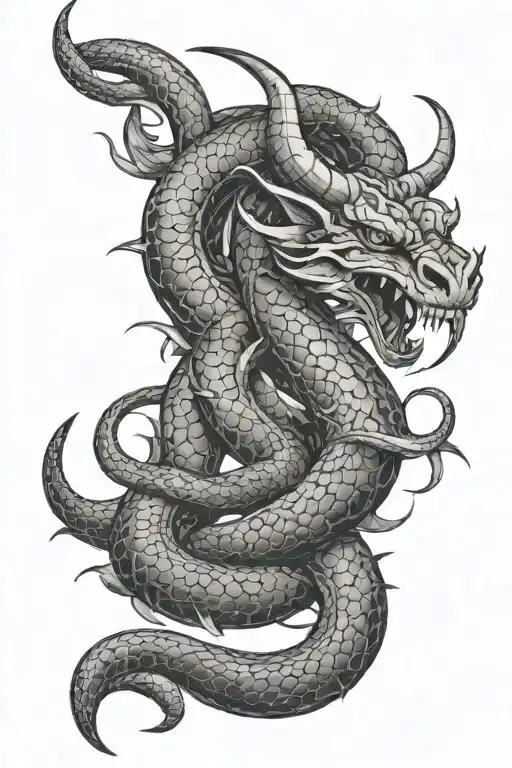 Snake And Zodiac Sign Taurus
