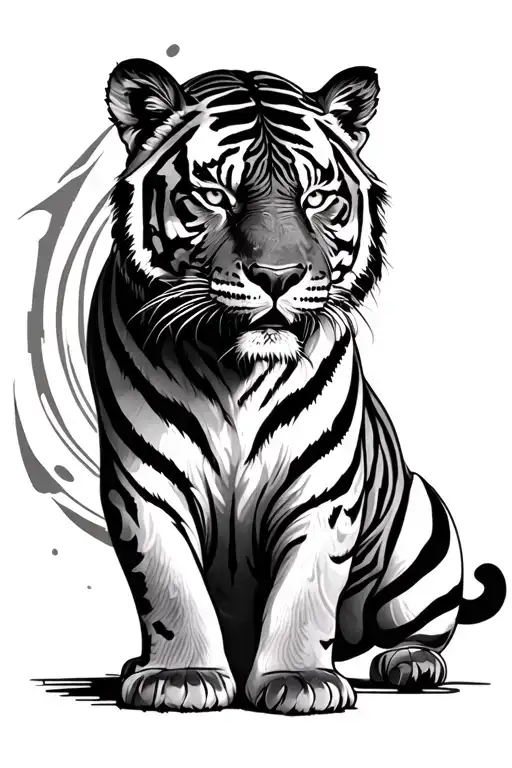 Tiger Full Body
