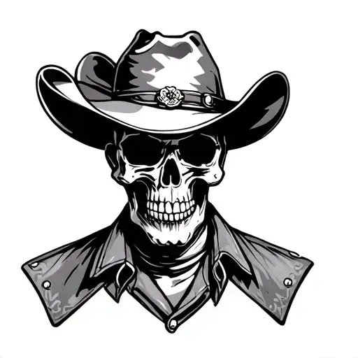 Cowboy Skull