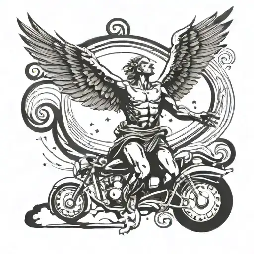 Icarus Falling From The Sky Very Simple