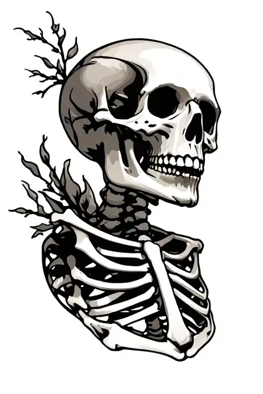 Skeleton With Several Details