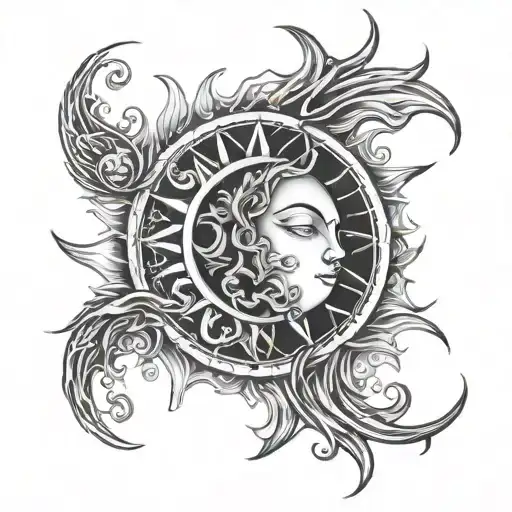 Sun Moon Intertwined