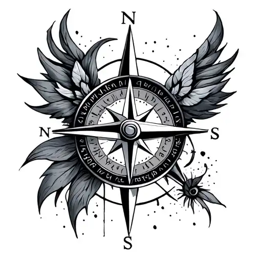 The Compass Of Someone Who Is Emotional Meaningful Painful