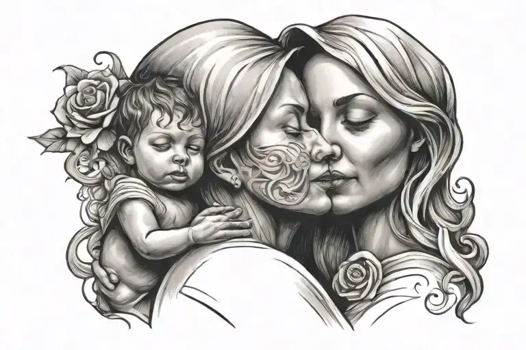 Love Mother And Child