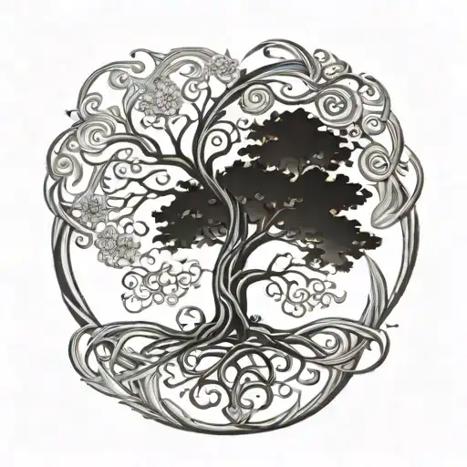 Tree Of Life Intertwined