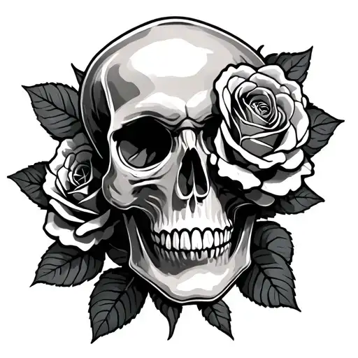 Skull Roses